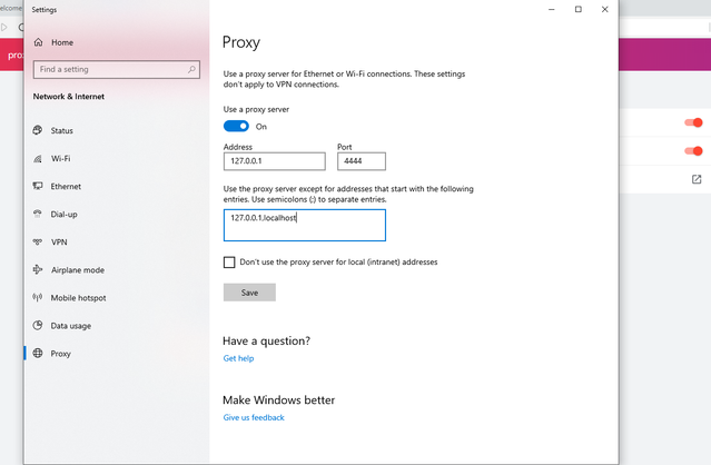 IE: ustawienia proxy IE: ustawienia proxy