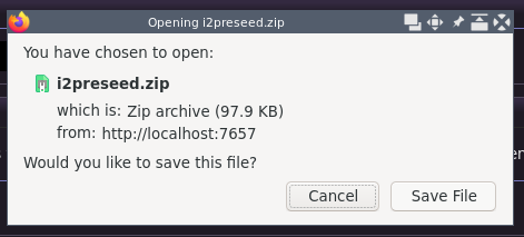 Downloads a Reseed Zip